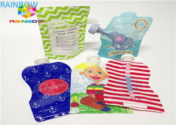 بسته بندی فویل آلومینیومی پایه بسته بندی شده بسته بندی سفارشی 120ml پلاستیک