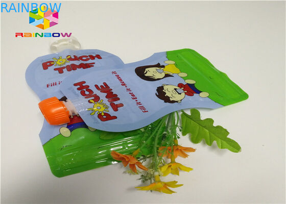 بسته بندی فویل آلومینیومی پایه بسته بندی شده بسته بندی سفارشی 120ml پلاستیک