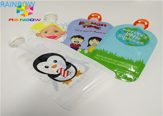 بسته بندی فویل آلومینیومی پایه بسته بندی شده بسته بندی سفارشی 120ml پلاستیک