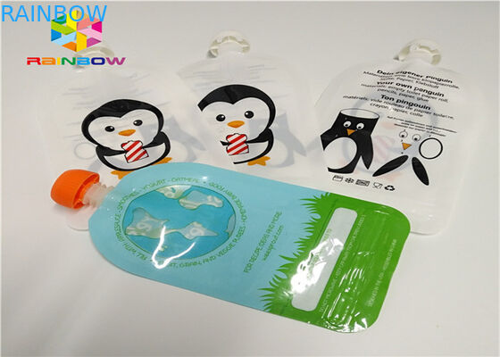 بسته بندی فویل آلومینیومی پایه بسته بندی شده بسته بندی سفارشی 120ml پلاستیک