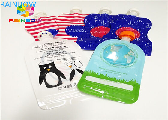 بسته بندی فویل آلومینیومی پایه بسته بندی شده بسته بندی سفارشی 120ml پلاستیک