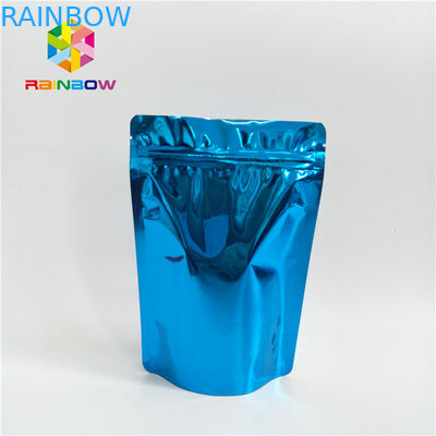 مواد غذایی درجه بندی شده سفارشی چاپ پایه تا کیسه های کاغذی بوی ضد زنگ آلومینیوم Ziplock