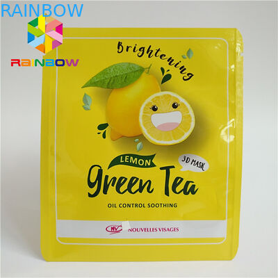 ماسک های چشم فویل آلومینیومی روکش شده با سه تایی Ziplock چاپ شده