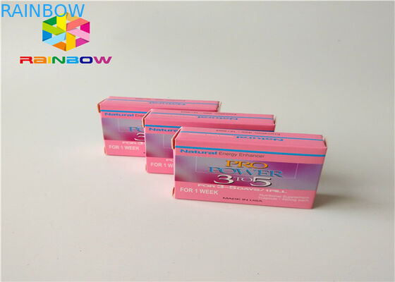 جعبه کاغذ دیجیتال 350G مواد کاغذی اندازه سفارشی SGS / FDA گواهی شده