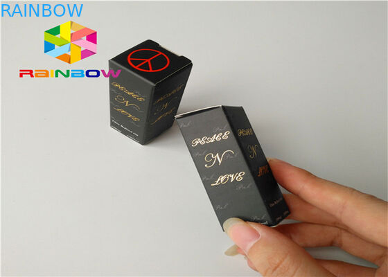 برجسته چاپ کاغذ بسته بندی جعبه بسته بندی محصولات کوچک با پنجره