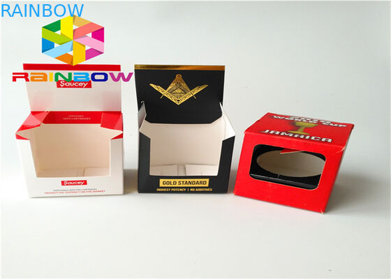 سفارشی لوگو کاغذ جعبه بسته بندی فویل براق کاغذ زیبایی بسته بندی مواد بازیافت شده