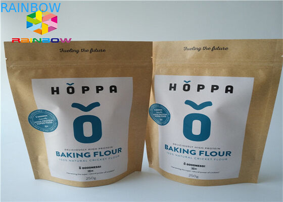 فویل آلومینیومی فویل بسته بندی کاغذ کیسه کیسه بسته بندی Doypack اثر مات برای غذا