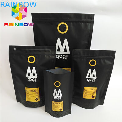 بسته بندی کیسه های پلاستیکی ایستاده کیسه کیسه کیسه ای Ziplock یک راه شیر چاپ شده