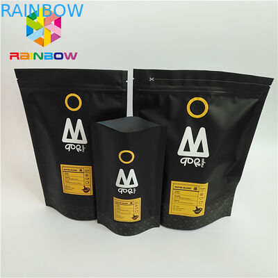 بسته بندی کیسه های پلاستیکی ایستاده کیسه کیسه کیسه ای Ziplock یک راه شیر چاپ شده