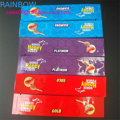 اسب پودر عسل پودر فویل بسته بندی بسته بندی Golden Royal Honey Vip Malaysia Bag