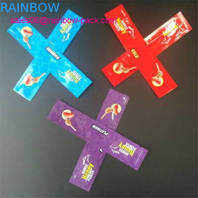 اسب پودر عسل پودر فویل بسته بندی بسته بندی Golden Royal Honey Vip Malaysia Bag