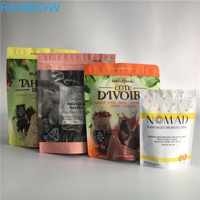 کیسه اسنک Ziplock بسته بندی آلومینیوم فویل بسته بندی کیسه ای برای بسته بندی آجیل قهوه کوکی ها Chesee