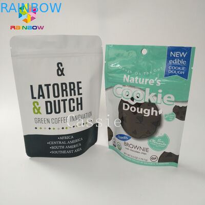 ایستاده Ziplockstand تا کیسه بسته بندی اسنک کیف سفارشی استفاده از رنگ رنگ