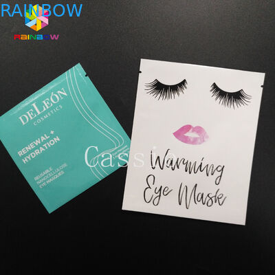 ورقه ورقه پلی اتیلن PET بسته بندی آلومینیوم فویل بسته بندی صورت ماسک کیسه های پلاستیکی با استفاده از گرانرو CMYK