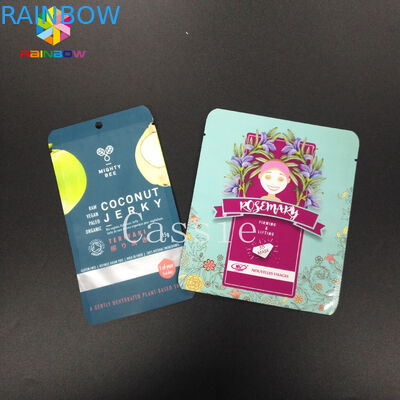 کیسه های Muti Design Grip Lock کیسه های سه طرفه مهر و موم درجه حرارت مواد غذایی آلومینیوم فویل کیسه های مایار جایگزین