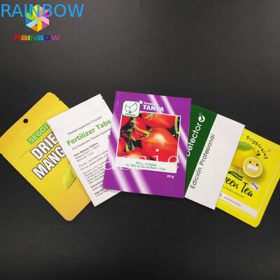 بسته بندی فویل آلومینیوم بسته بندی مواد ماسک لوازم آرایشی و بهداشتی بسته بندی برای چای اسنک مهره لوبیا