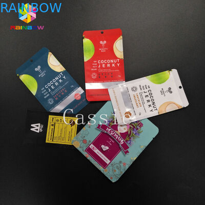 بسته بندی سه بعدی بسته بندی شده Ziplock بسته بندی ماسک صورت