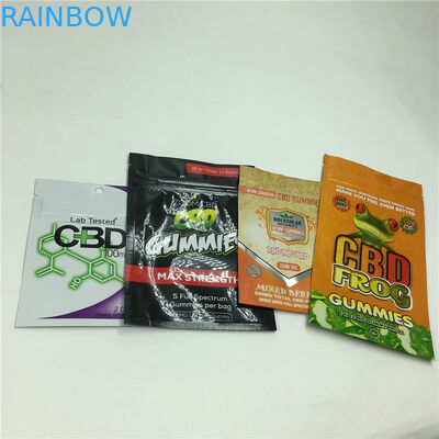 آلومینیوم فویل Ziplock فویل آلومینیومی Cdd Gummy Bear Bag Seed Bag