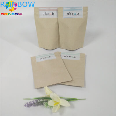 کیسه های کاغذی سفارشی مواد غذایی بسته بندی کردن اسکراب بدن قابل بازیافت
