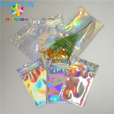 Multipurpose Mylar Ziplock Cosmetic Compact Packaging هولوگرام لیزر غواصی چاپ