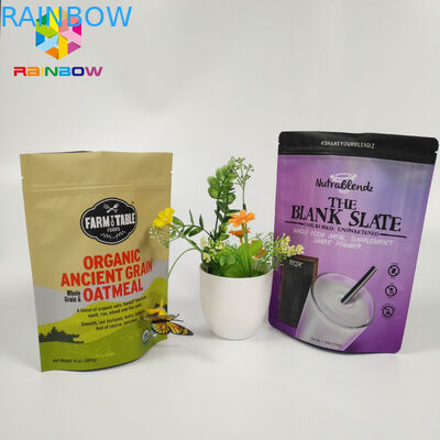 فویل آلومینیوم کیسه اسنک قابل تعویض کیسه پلی کربنات Doypack