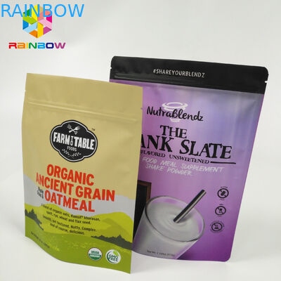 فویل آلومینیوم کیسه اسنک قابل تعویض کیسه پلی کربنات Doypack