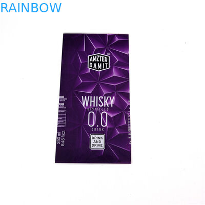 مقاوم در برابر UV مقاوم در برابر آستین برچسب ضد آب برای برچسب بطری آب پلاستیکی رنگارنگ