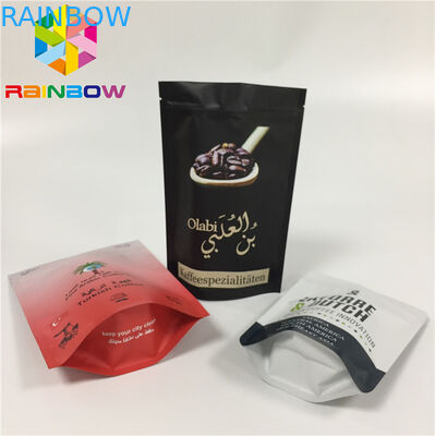 FDA بسته بندی کیسه های پلی اتیلن فویل بسته بندی زیپ با استفاده از چاپ گرانرو