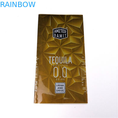 چاپ رنگ کامل PET کوچک شلنگ آستین Beverage Shrink Labels سفارشی لوگو حساس به حرارت