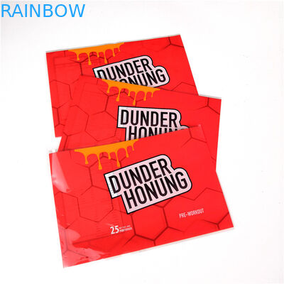 ضد آب ضد آب برچسب های آستین چسب پاک کردن حرارتی نوشیدنی انرژی چاپ شده