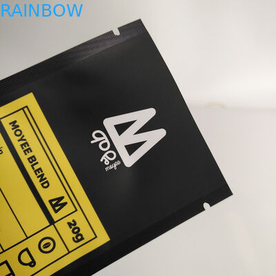 1 کیلوگرم 500 گرم 250 گرم بسته بندی کیسه بسته بندی شده با کیسه ماته قهوه ای سیاه و سفید با زیپ بالا و فویل آلومینیومی داخل کیسه