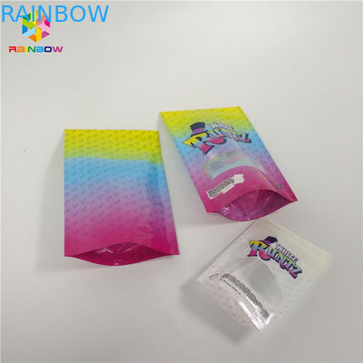 سفارشی چاپ شده قابل تعویض Ziplock Doypack روکش مواد بوی ضد Runtz کیسه برای CBD آب نبات بسته بندی