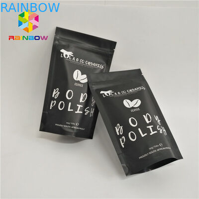 کیسه های قهوه ای لمینت پاکت های قهوه ای لمینت سفید و سفید پاکت تا کیسه ای با ziplock اشک بسته های نیش برای 500g 1kg 3kg