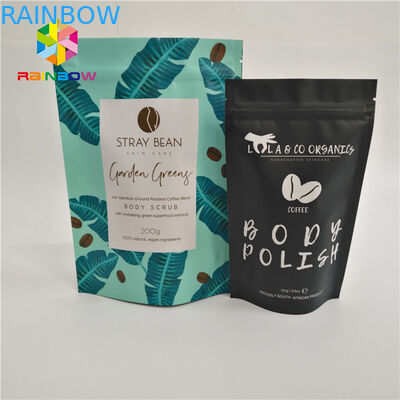 کیسه های پلاستیکی ایستاده کیسه های زیپ سفارشی کیسه های کاغذی بسته بندی راتت بسته بندی مات براق براق