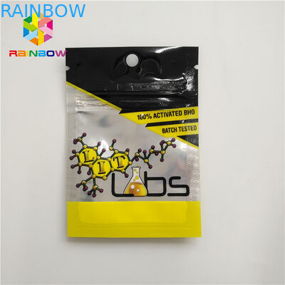 پلاستیکی بسته بندی شده با عصاره های گیاهی قابل انعطاف بسته بندی پلاستیکی 3 Side sealed with Zipper Tear Unches