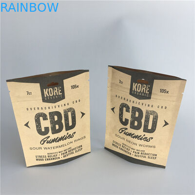 کیسه های بسته بندی قابل انعطاف پذیر بسته بندی کیسه های آلومینیومی فویل کاغذ کرافت