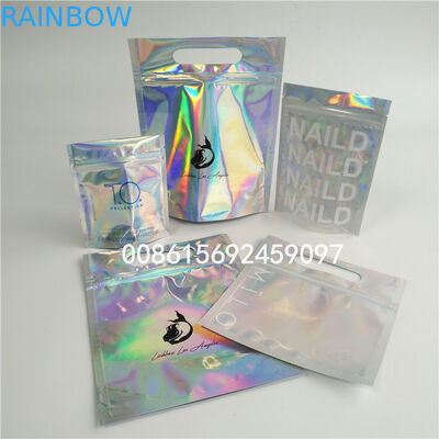 کیسه های اسکراب بدن براق با استفاده از زیپ / پاک کردن پنجره