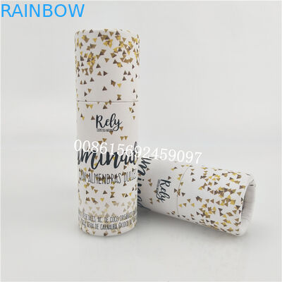 جعبه بسته بندی هدیه سفارشی، جعبه سیلندر بسته بندی کاغذ کرافت برای آب نبات