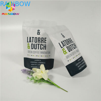 فویل آلومینیوم سازگار با محیط زیست پایه تا کیسه چای قهوه بسته بندی مات پایان سطح