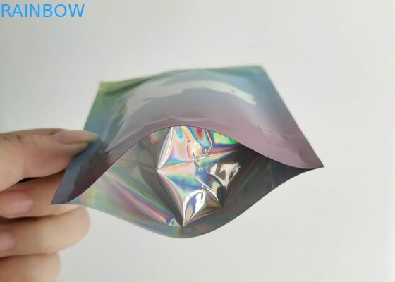 بطری پلاستیکی جعبه های پلاستیکی بسته بندی علف های هرز Runtz Bag Gravure Printing with Window Clear