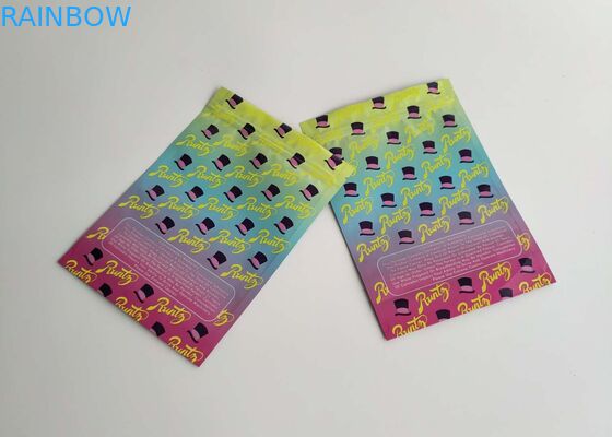 سفارشی کردن کیسه های پلاستیکی بسته بندی کوکی ها کیسه علف های هرز Hologram Ziplock