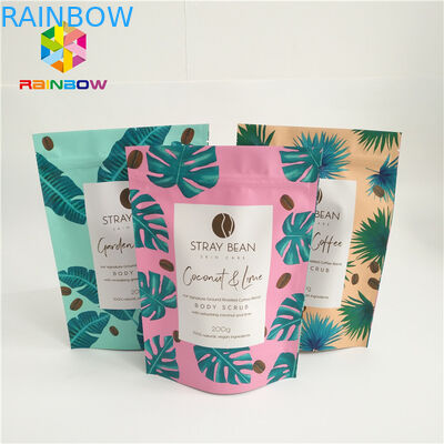 فویل آلومینیوم پایه تا کیسه های قهوه، کیسه های پلاستیکی Ziplock با برداشتن آستین