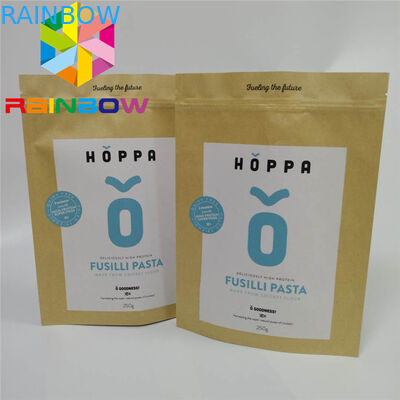 کیسه های قهوه ایستاده کیسه های کیسه کاغذ سفارشی کاغذ چاپ کاغذ کرافت