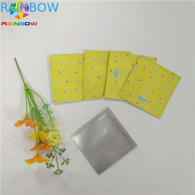 کیسه بسته بندی مواد غذایی فویل بسته بندی کیسه زیپ کیسه ای Mylar Three Side Seal برای کپسول چای اسنک