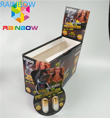 کارت بسته بندی Premierzen بسته بندی سفارشی مقاوم در برابر کودکان Botton قفل کارت جعبه کارت 3D