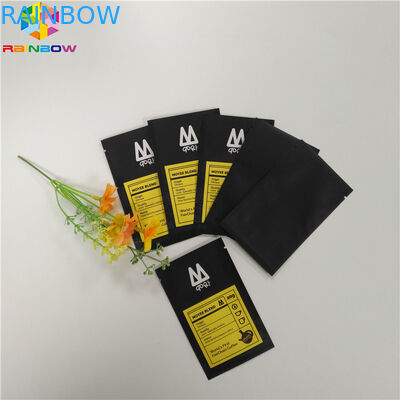 کم رنگ سیاه و سفید بالا بردن زیپ زیپ سه طرف مهر و موم آلومینیوم فویل ملار