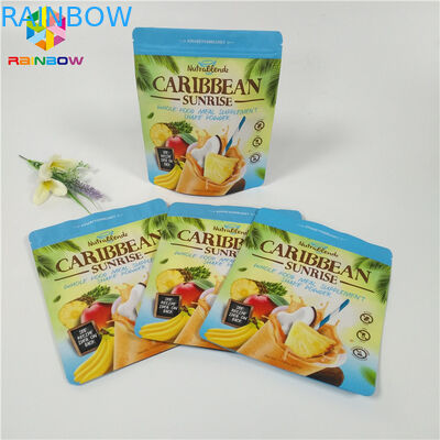 کیسه پودر چای / قهوه بسته بندی کیسه زیپ زیپ قفل شده کیسه های دوپاک مات