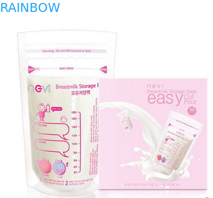 کیسه زیپ دوطرفه، کیسه های بسته بندی حرارتی ذخیره سازی شیر شیر