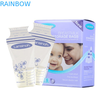 کیسه زیپ دوطرفه، کیسه های بسته بندی حرارتی ذخیره سازی شیر شیر