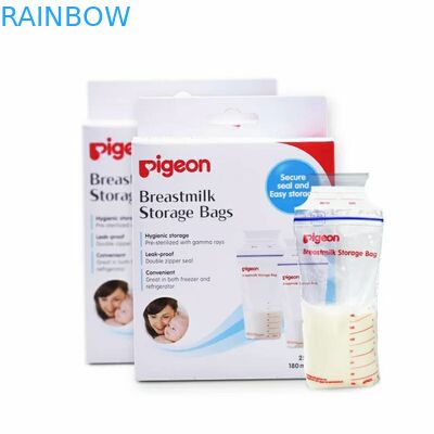 کیسه زیپ دوطرفه، کیسه های بسته بندی حرارتی ذخیره سازی شیر شیر